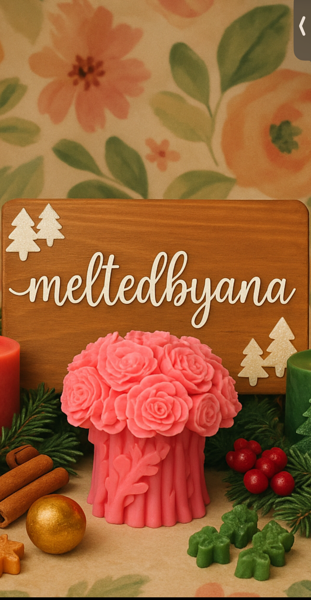 🌸Vanilla Bloom - Elegant Floral Décor